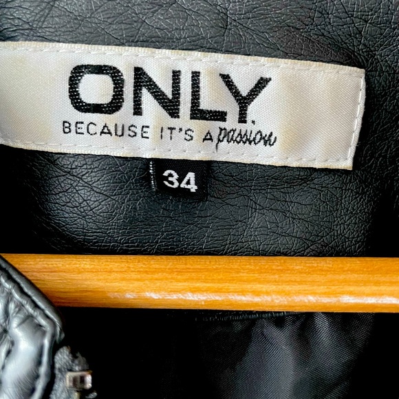 Faux-leather jacket by Only - Picture 3 of 4